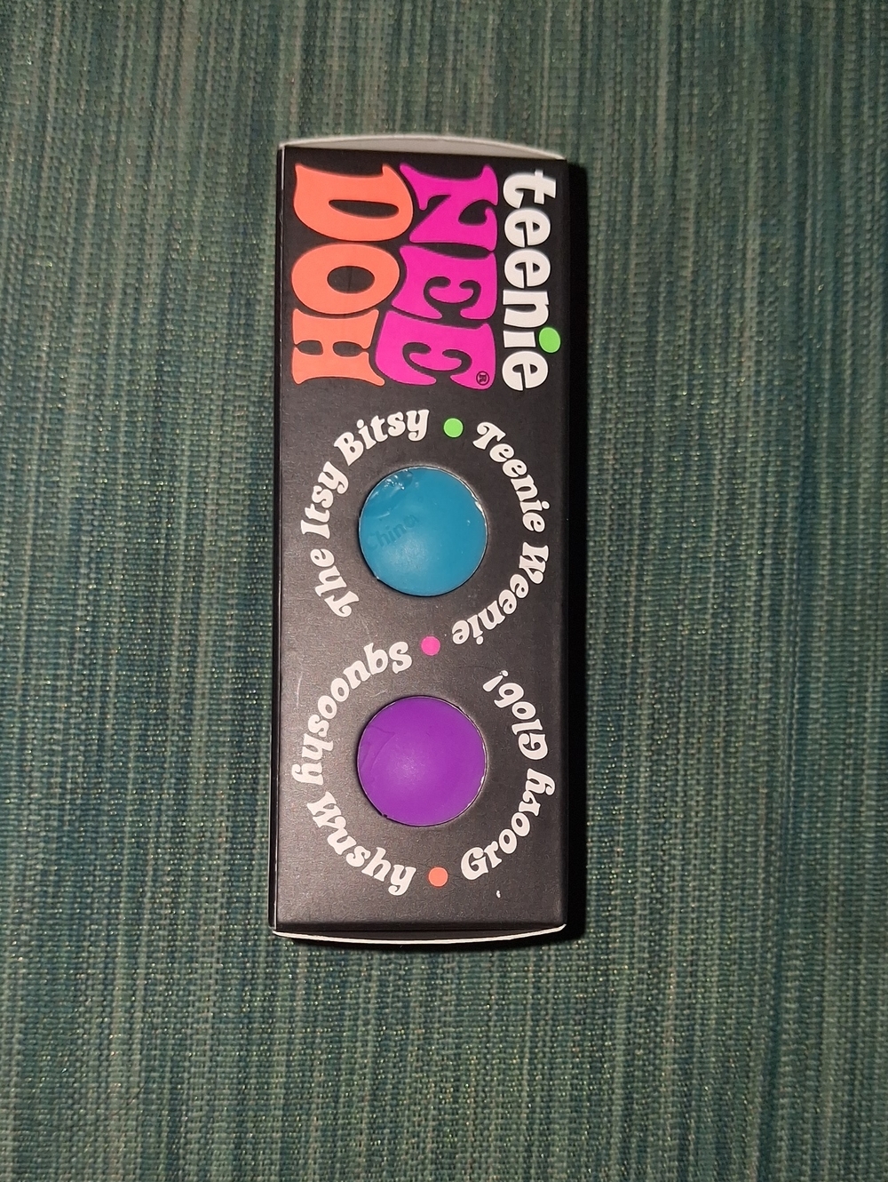Teenie Weenie Doh Kids Blue and Purple Putty - Teenie